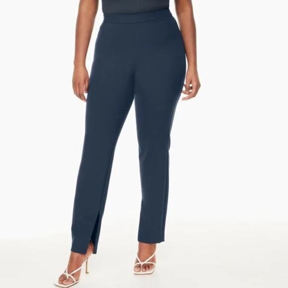 Babaton Aritzia Pants - Babaton Aritzia Serra Pant in Total Eclipse (navy blue) Sz 00